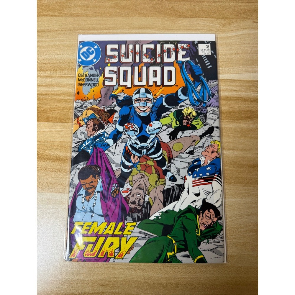 DC Comics Suicide Squad 35 "Female Fury" Comic Book‎ 1989
